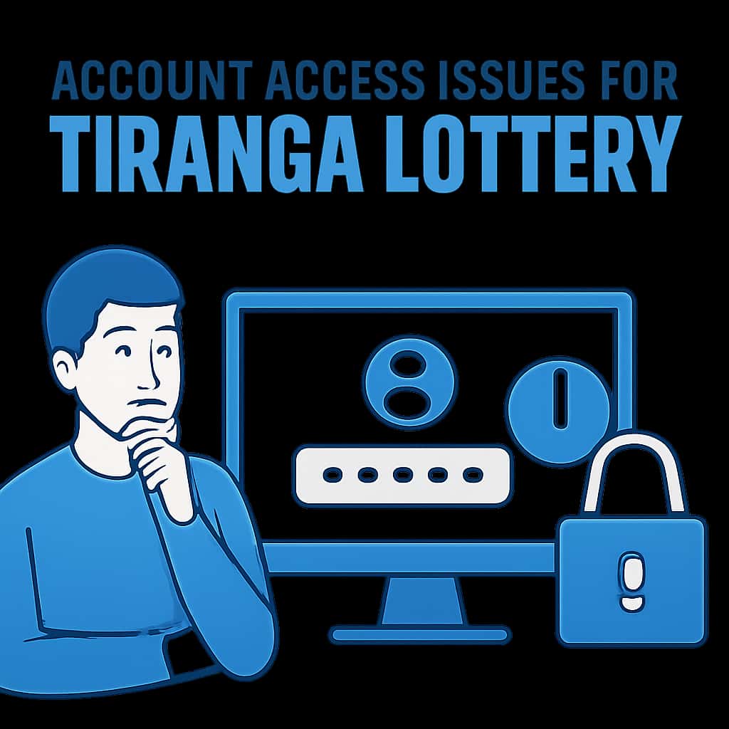 An educational diagram outlining the steps to resolve account access issues.