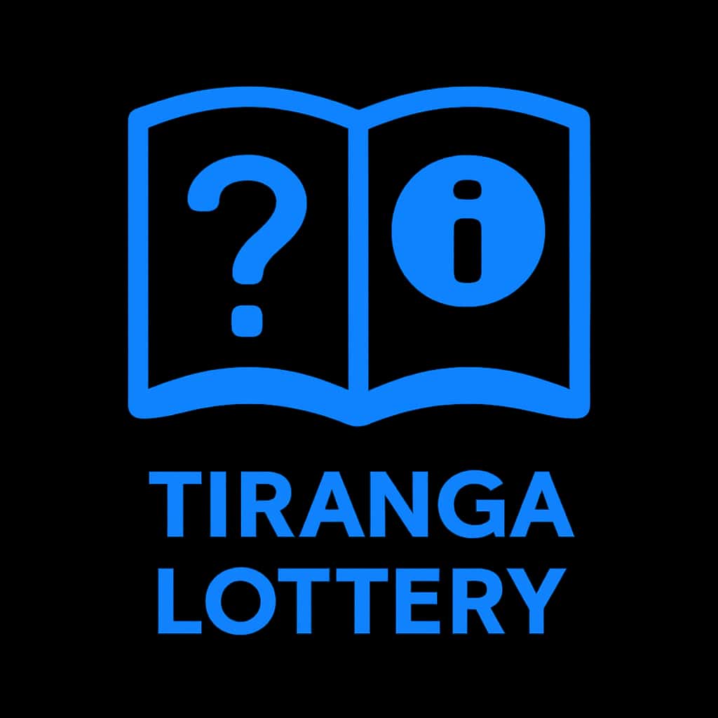 Icon representing assistance with the Tiranga Lottery login process.